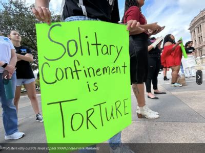 Former prisoners rally against solitary confinement at Texas Capitol
